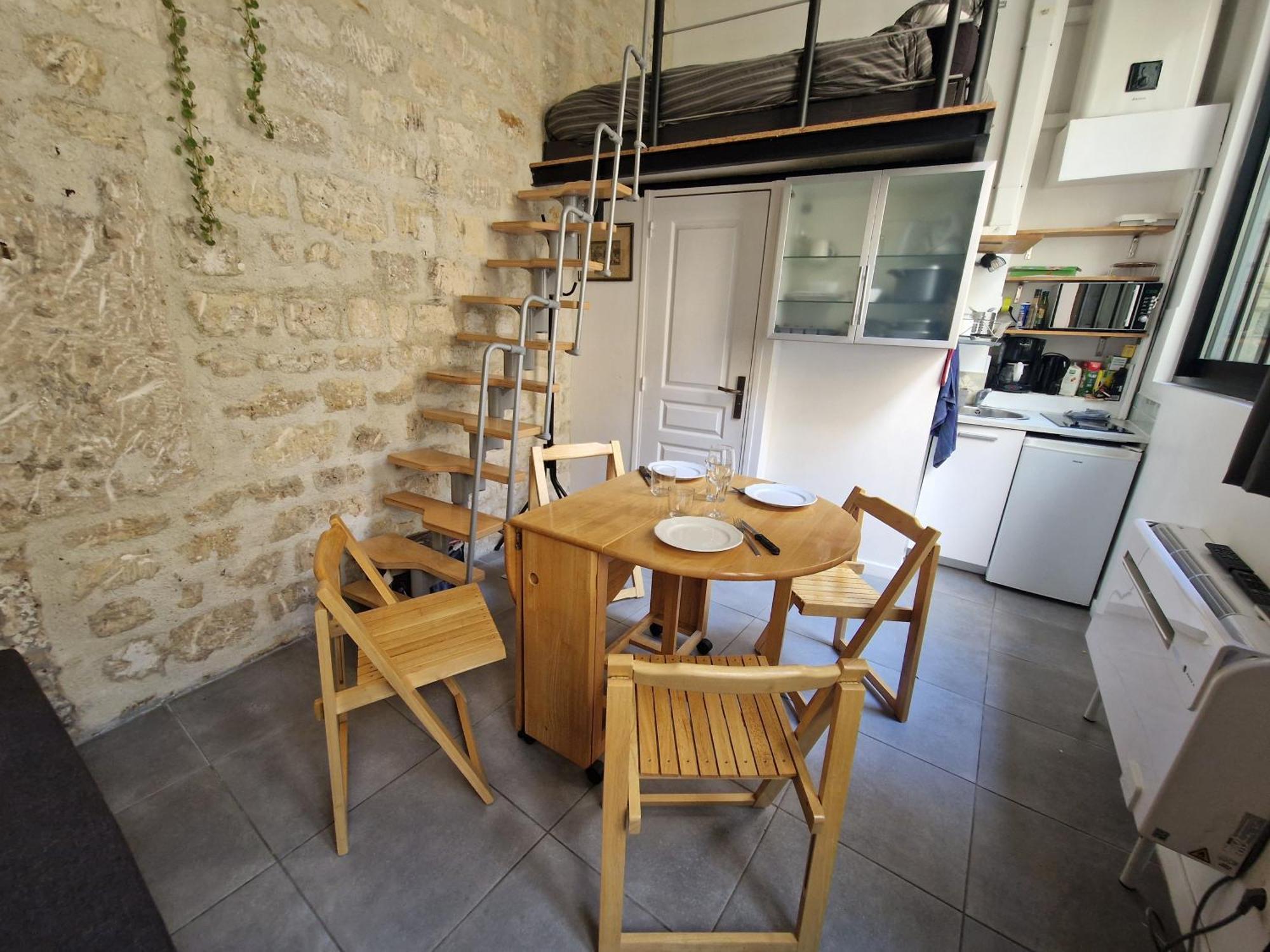 Studio Marais Menilmontant Paris Exterior foto